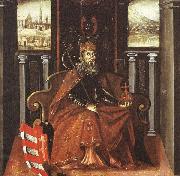 unknow artist Saint Ladislaus, King of Hungary oil painting on canvas